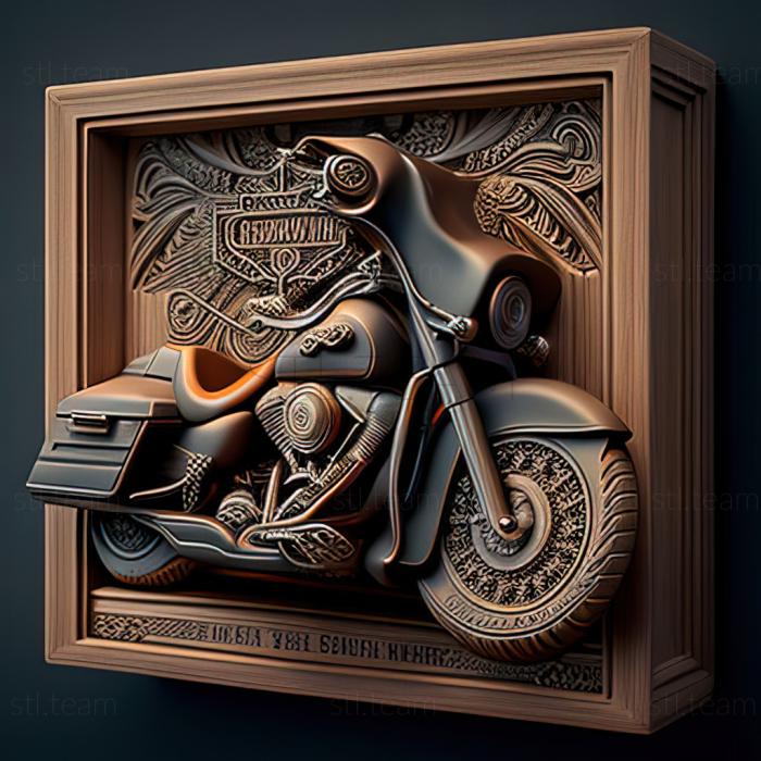 3D модель Harley Davidson Ультра Лимитед Низкий (STL)